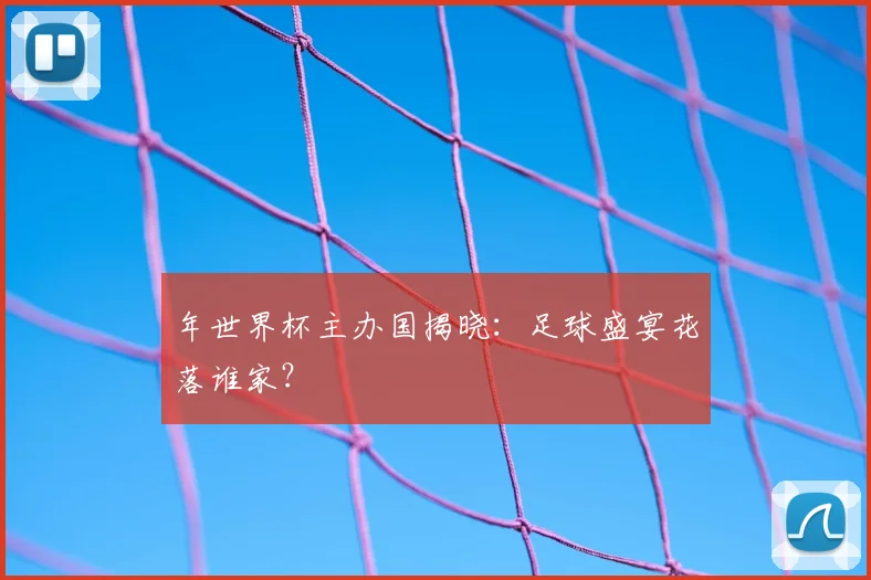 年世界杯主办国揭晓：足球盛宴花落谁家？