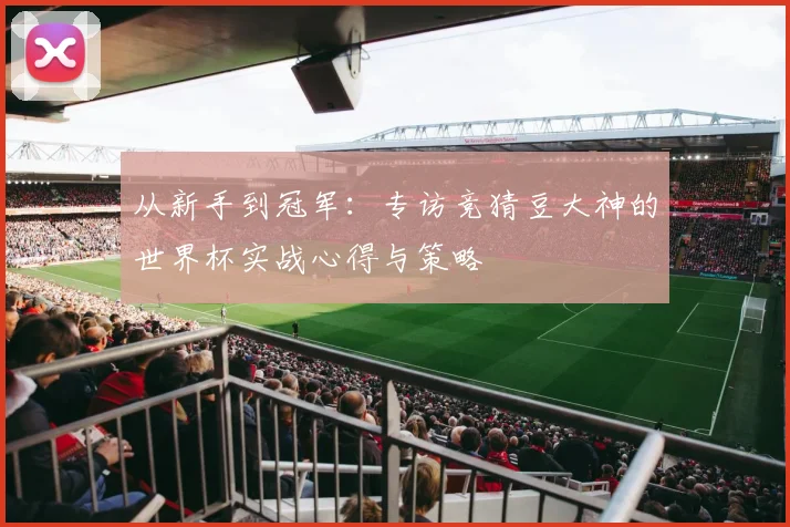 从新手到冠军：专访竞猜豆大神的世界杯实战心得与策略