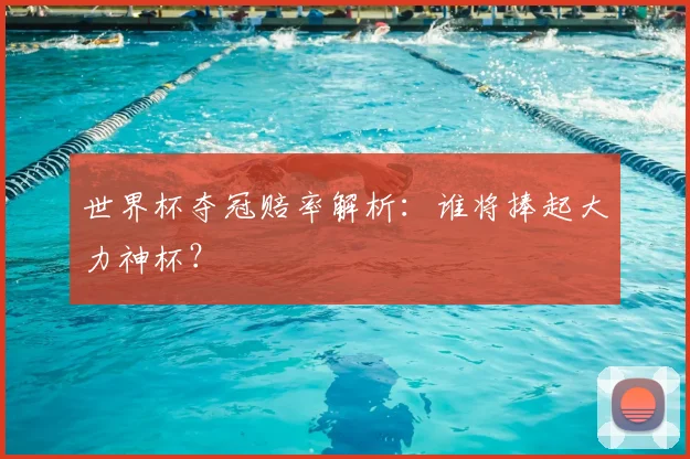 世界杯夺冠赔率解析：谁将捧起大力神杯？